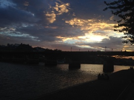 Sunset at Sena.